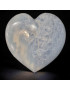 Cœur Calcite bleue