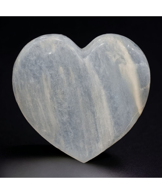 Cœur Calcite bleue