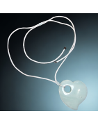 Pendentif Amazonite Cœur sur cordon réglable