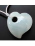 Pendentif Amazonite Cœur sur cordon réglable