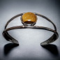 Bracelet Œil de tigre Acier inox