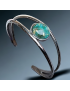 Bracelet Chrysocolle Acier inox