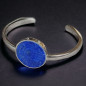 Bracelet Lapis-lazuli Acier inox