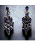 Boucles Tanzanite  Argent 925