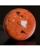 Bille Obsidienne Acajou
