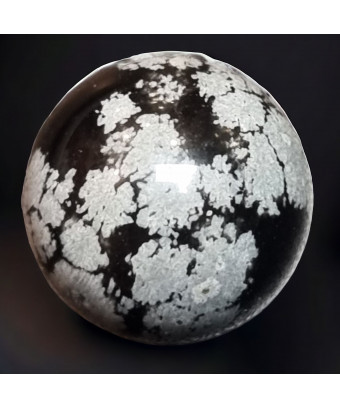 Bille Obsidienne neigeuse
