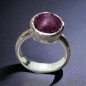 Bague Rubis argent 925 Taille 57
