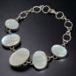 Bracelet Corail gorgone & Nacre "recto verso" avec fermoir Argent 925