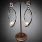 Boucles Perles de Majorque & Swarovski