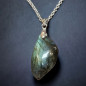 Pendentif Labradorite avec chaîne