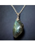 Pendentif Labradorite avec chaîne