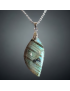 Pendentif Labradorite avec chaîne