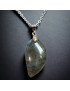 Pendentif Labradorite avec chaîne