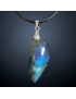 Pendentif Labradorite sur cordon