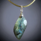 Pendentif Labradorite sur cordon