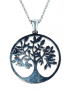 Pendentif Arbre de vie avec chaîne Acier (s)