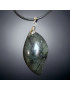 Pendentif Labradorite sur cordon