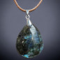 Pendentif Labradorite sur cordon
