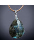 Pendentif Labradorite sur cordon