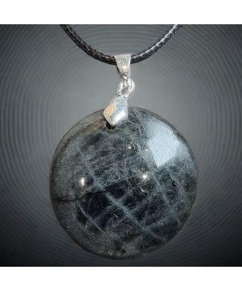 Pendentif Labradorite sur cordon