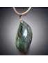 Pendentif Labradorite sur cordon
