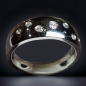 Bague Zirconium Acier inox Taille 59
