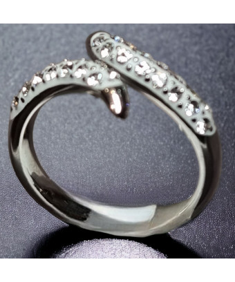 Bague Zirconium Acier inox Taille 56