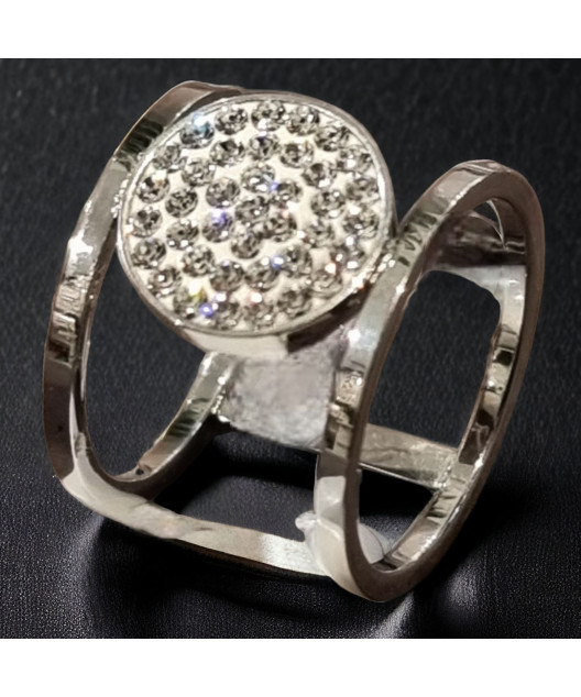 Bague Zirconium Acier inox Taille 55