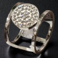 Bague Zirconium Acier inox Taille 55