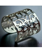Bague Acier inox Taille 54+
