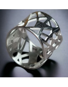 Bague Acier inox Taille 55+