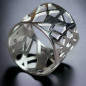 Bague Acier inox Taille 55+