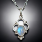 Pendentif Labradorite Argent 925 sur chaîne