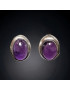 Boucles Améthyste Argent 925