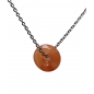 Pendentif Agate de feu donut