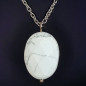 Pendentif Howlite avec chaîne