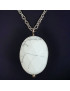 Pendentif Howlite avec chaîne