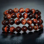 Bracelet Œil de Taureau Pierres rondes (s)