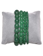 Bracelet aventurine verte enfant Pierres rondes 6mm