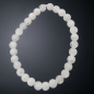 Bracelet Cristal de roche craquelé pierres rondes 6mm Bracelet Cristal de roche craquelé pierres rondes 6mm