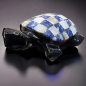 Tortue Obsidienne Nacre & Lapis-lazuli GM
