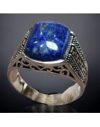Bague Lapis-lazuli Argent 925 Taille 65