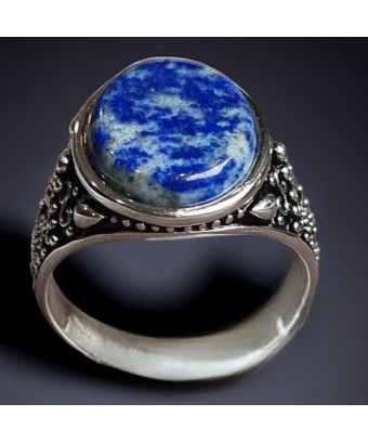 Bague Lapis-lazuli Argent...