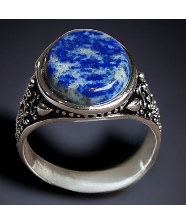 Bague Lapis-lazuli Argent 925 Taille 63