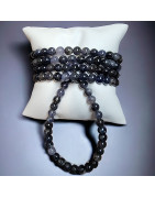 Bracelet Iolite Pierre rondes 6mm