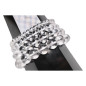 Bracelet Cristal de roche 7 chakras Pierres rondes Bracelet Cristal de roche 7 chakras Pierres rondes