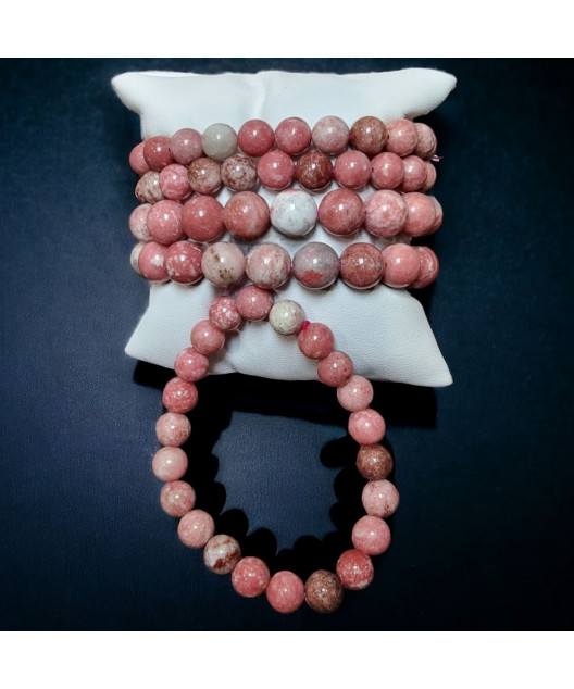 Bracelet Thulite Pierres rondes