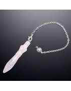Pendule Quartz rose Toth 6cm
