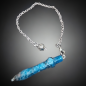 Pendule Apatite bleue Toth 6cm