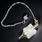 Pendule Cristal de roche Etoile Merkaba